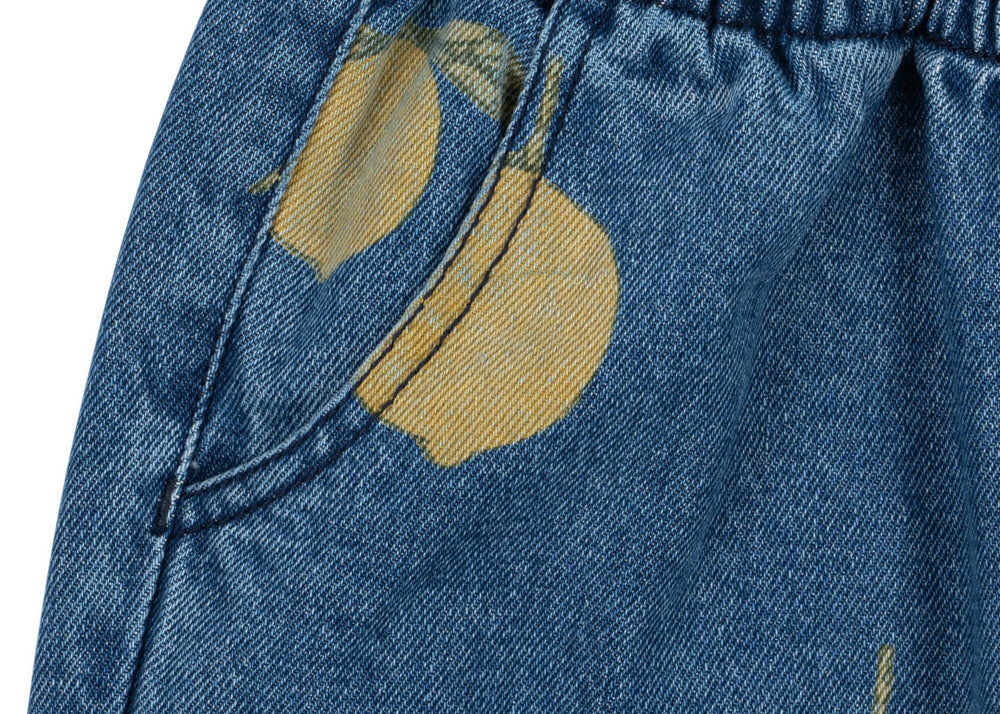 Konges Sløjd A/S Pantalon - Tissé lemon denim