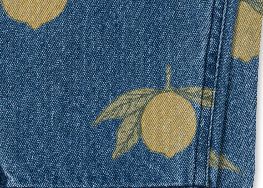 Konges Sløjd A/S Pantalon - Tissé lemon denim