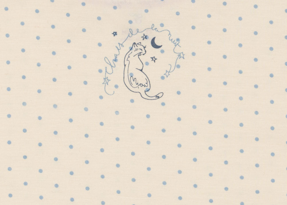 Konges Sløjd A/S Chemisiers - jersey blue kitty dot