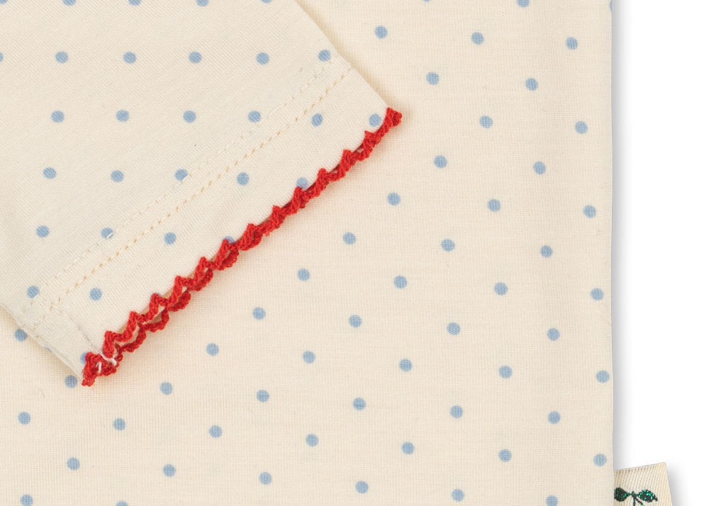 Konges Sløjd A/S Chemisiers - jersey blue kitty dot