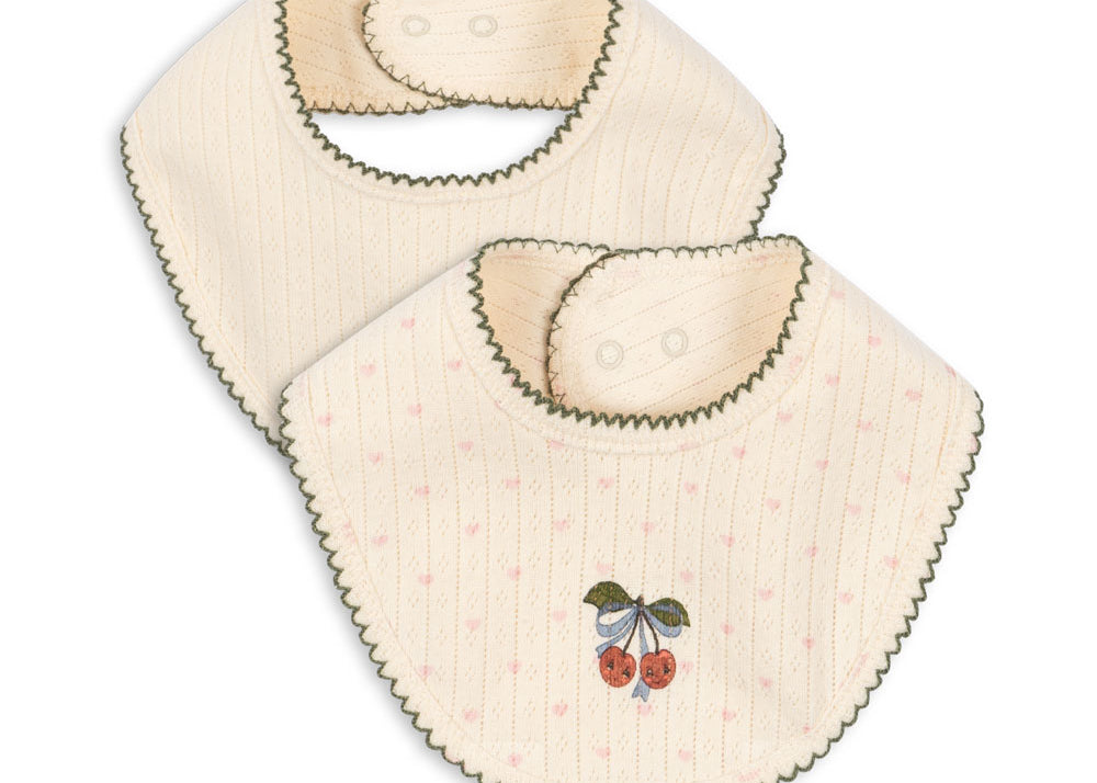 Konges Sløjd A/S Bandana bavoirs minnie coeur