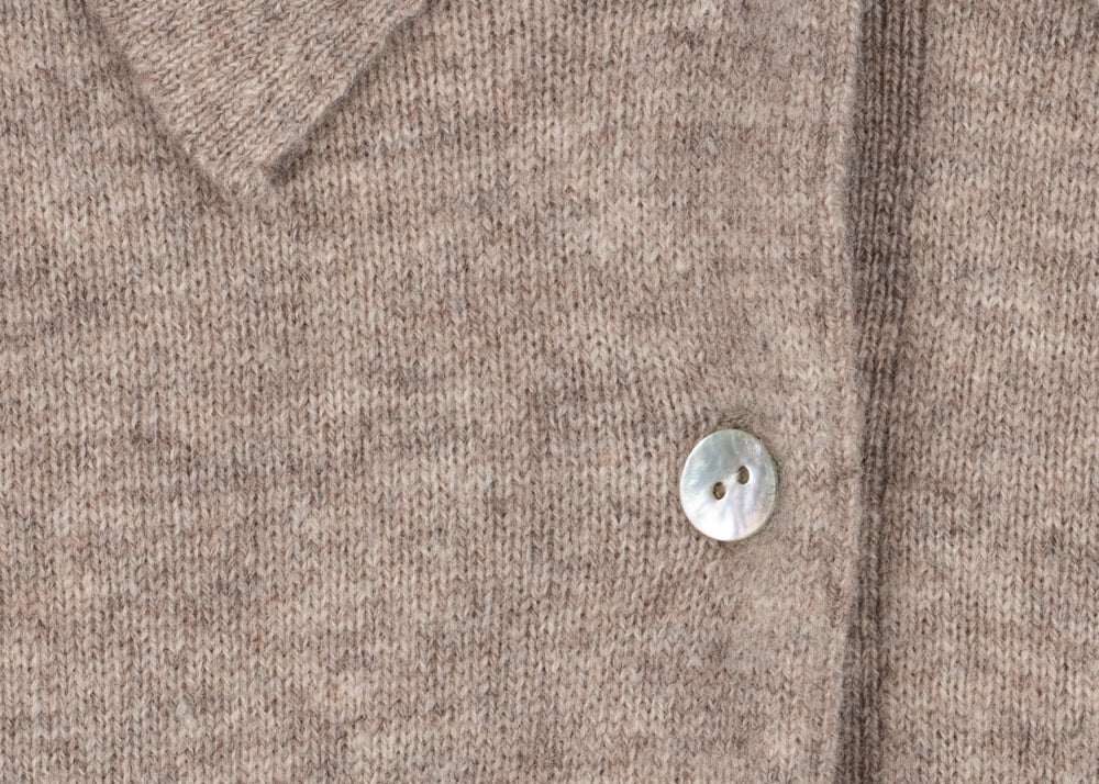 Konges Sløjd A/S KNITTED BLOUSES & VESTS oatmeal melange