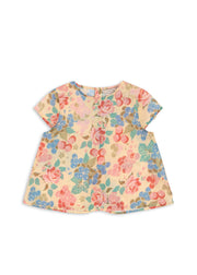 Konges Sløjd A/S WOVEN SHORT SLEEVE SHIRTS bloomiegrape