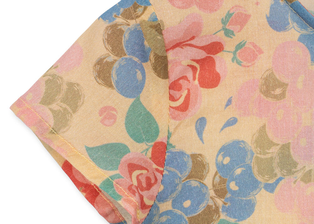 Konges Sløjd A/S WOVEN SHORT SLEEVE SHIRTS bloomiegrape