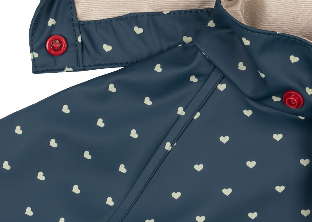 Konges Sløjd A/S Vêtements de pluie heart blues