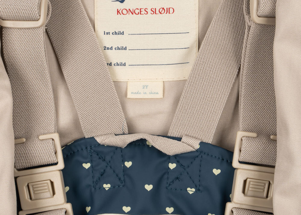 Konges Sløjd A/S Vêtements de pluie heart blues