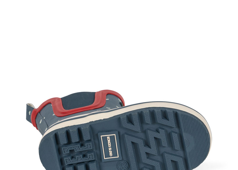 Konges Sløjd A/S Bottes de pluie heart blues