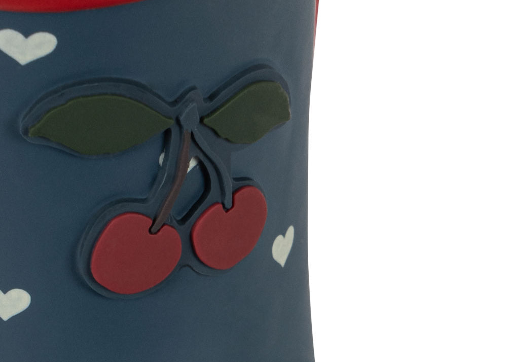 Konges Sløjd A/S Bottes de pluie heart blues