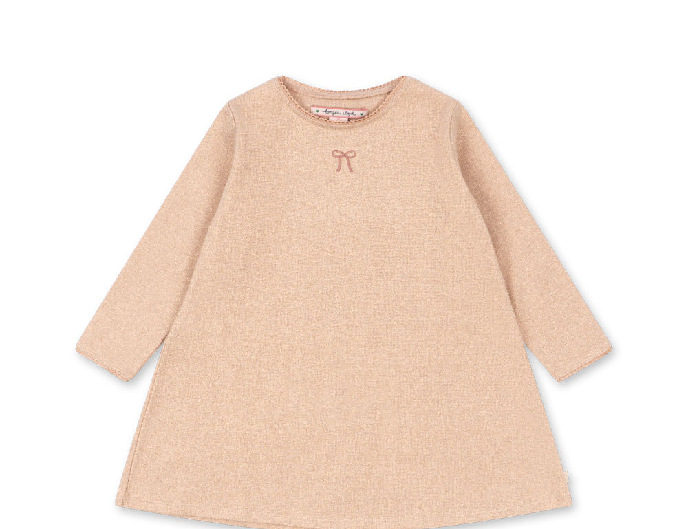 Konges Sløjd A/S JERSEY DRESSES cameo rose
