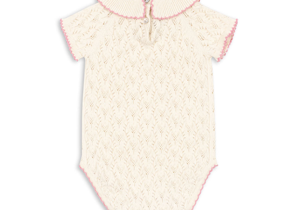Konges Sløjd A/S KNITTED ROMPERS & ONESIES off white