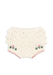 Konges Sløjd A/S Shorts et culottes bouffantes - Tricot off white