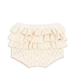Konges Sløjd A/S Shorts et culottes bouffantes - Tricot off white