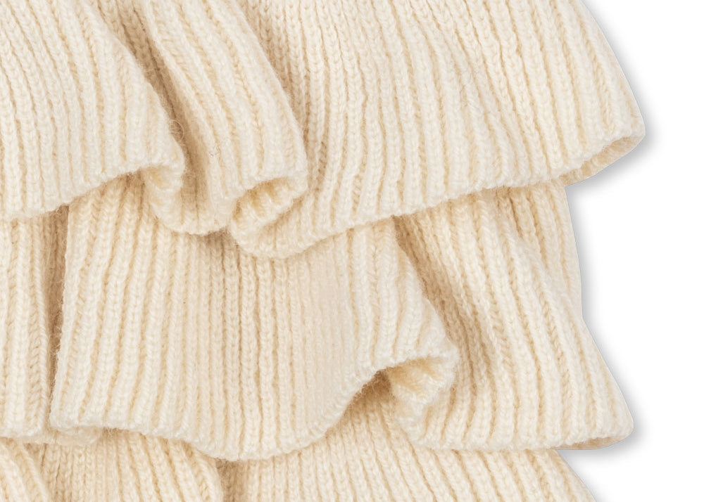 Konges Sløjd A/S Shorts et culottes bouffantes - Tricot off white