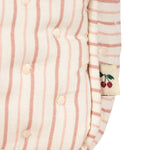 Konges Sløjd A/S trousses de toilette stripie petite rose