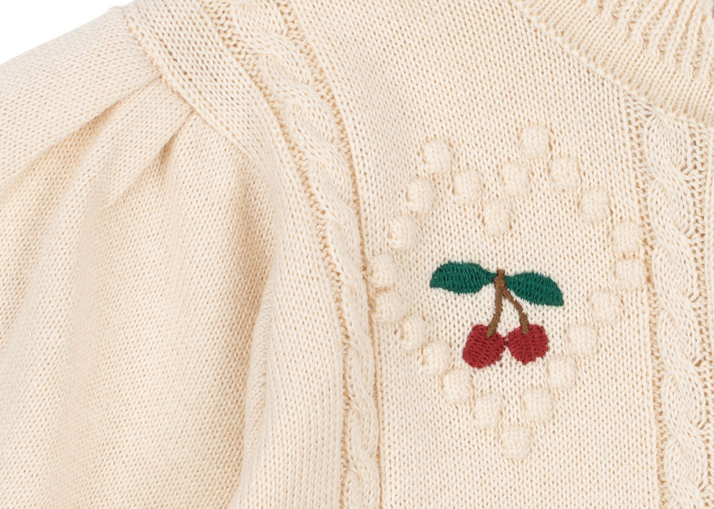 Konges Sløjd A/S Cardigans - Tricot pearled ivory