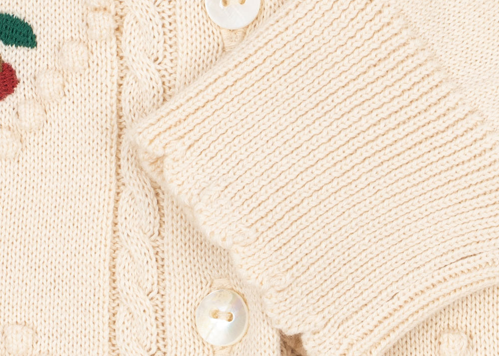 Konges Sløjd A/S Cardigans - Tricot pearled ivory