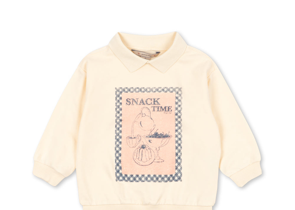 Konges Sløjd A/S JERSEY BLOUSES buttercream