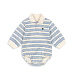 Konges Sløjd A/S JERSEY ROMPERS & JUMPSUITS stripe ciel