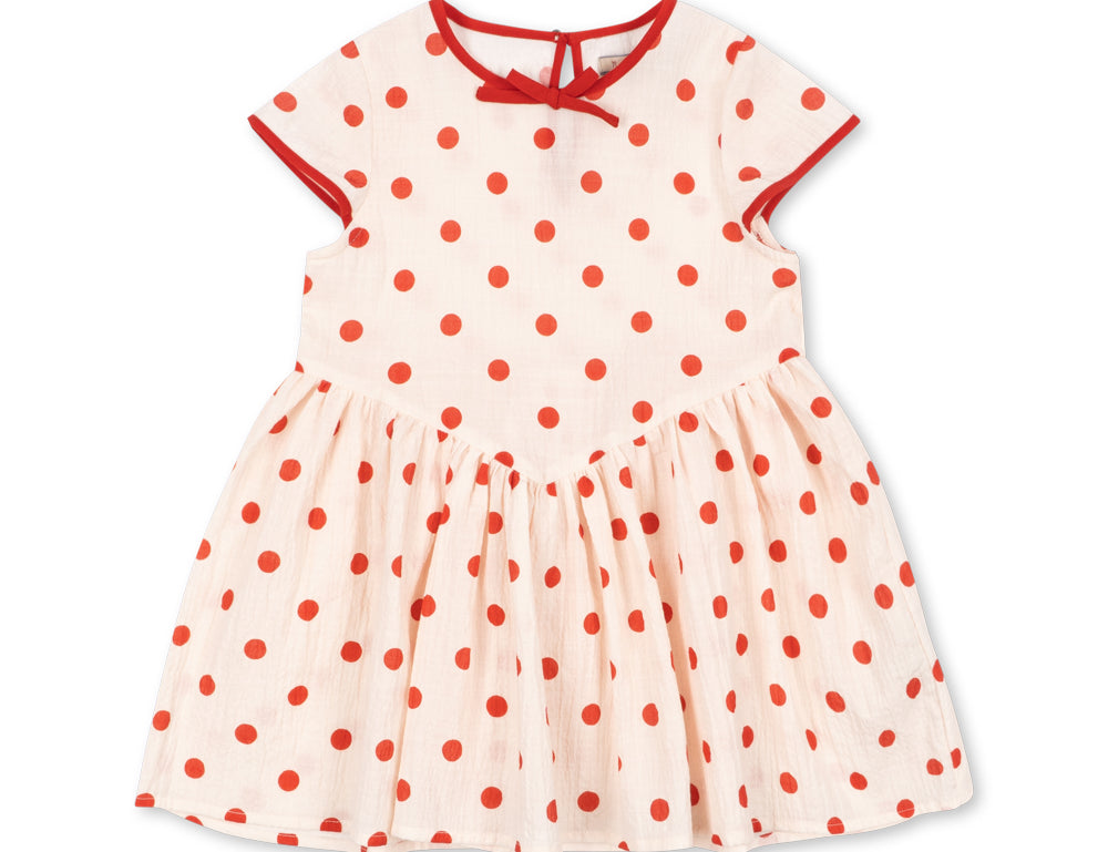 Konges Sløjd A/S WOVEN DRESSES red dot