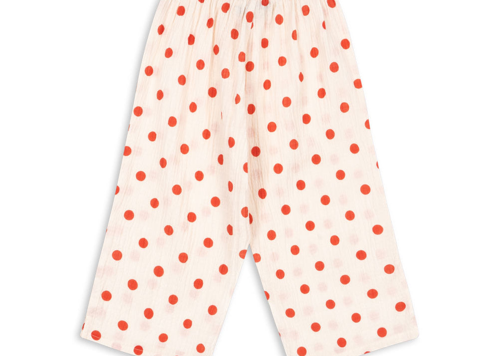 Konges Sløjd A/S WOVEN PANTS red dot