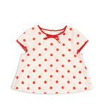 Konges Sløjd A/S WOVEN SHORT SLEEVE SHIRTS red dot