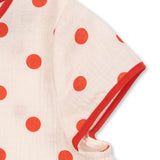 Konges Sløjd A/S WOVEN SHORT SLEEVE SHIRTS red dot