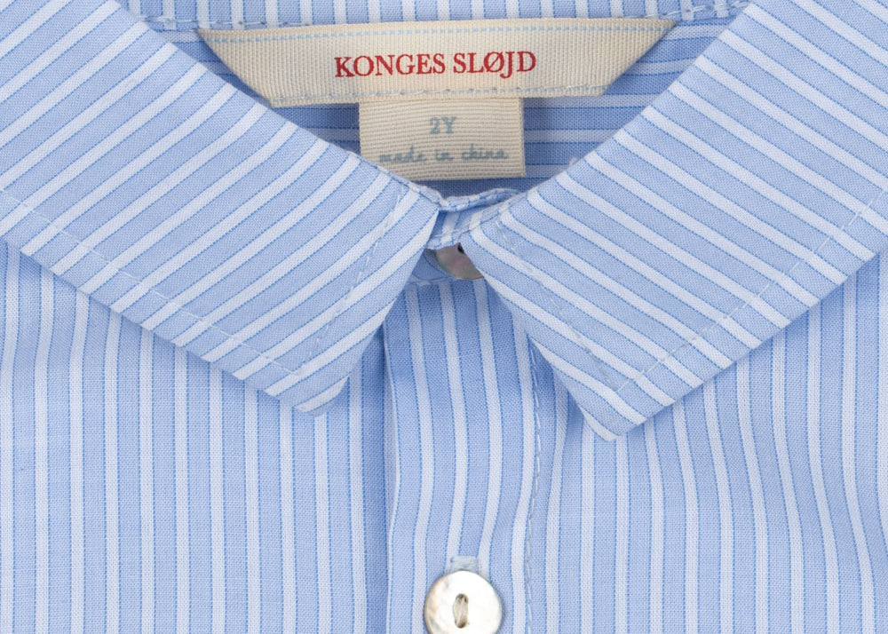 Konges Sløjd A/S Chemisiers - Tissé blue stripe