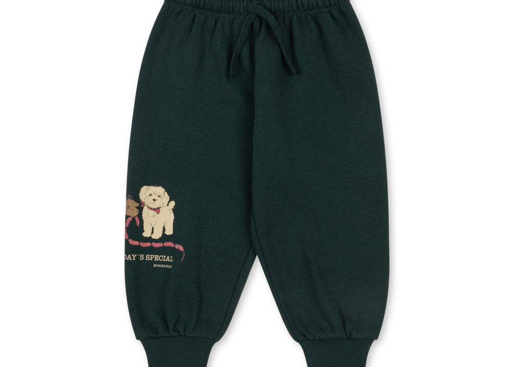 Konges Sløjd A/S Pantalon - Jersey pine grove