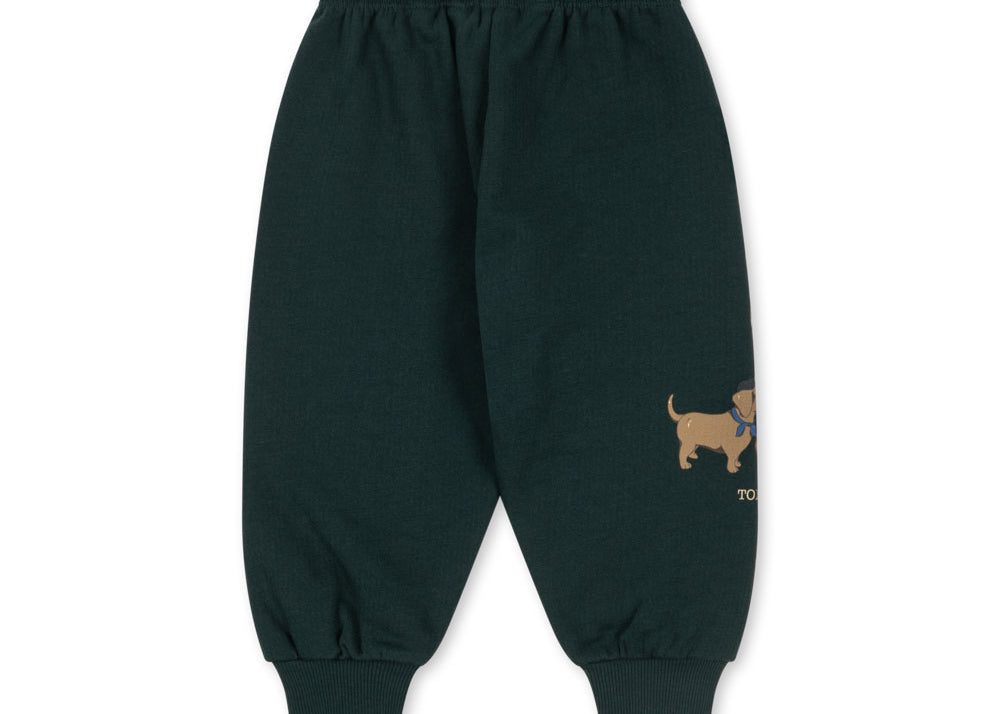 Konges Sløjd A/S Pantalon - Jersey pine grove