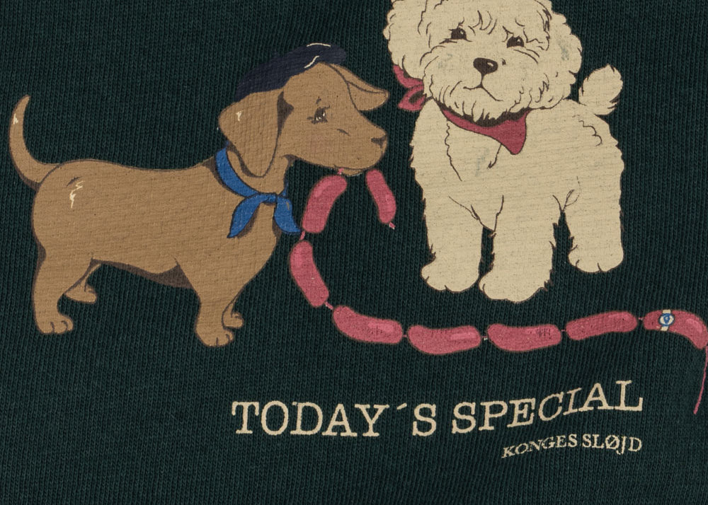 Konges Sløjd A/S Pantalon - Jersey pine grove