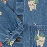 Konges Sløjd A/S Blousons - Tissé bow kitty denim