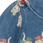 Konges Sløjd A/S Blousons - Tissé bow kitty denim