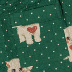 Konges Sløjd A/S Pantalon - Tissé dot miao verde