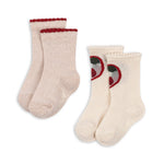 Konges Sløjd A/S SOCKS cherry/rose