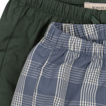 Konges Sløjd A/S WOVEN SHORTS & BLOOMERS flint check/cilantro