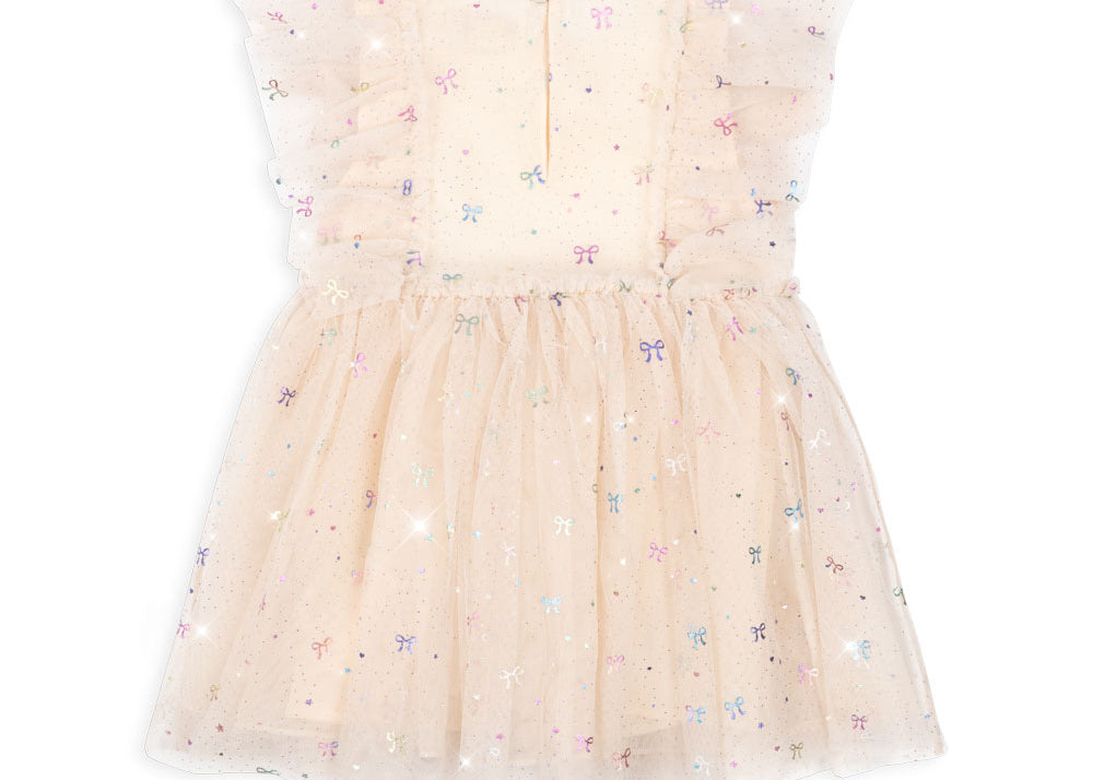 Konges Sløjd A/S WOVEN DRESSES fairy bow sparkle