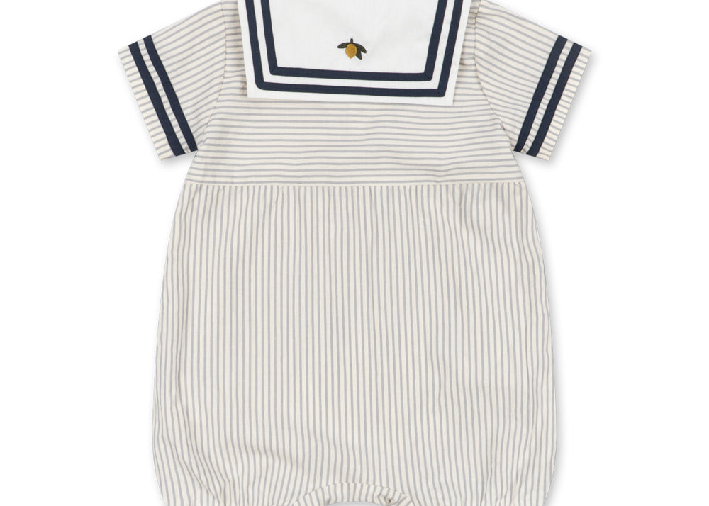 Konges Sløjd A/S WOVEN ROMPERS & JUMPSUITS bleu stripe