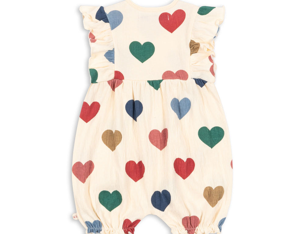 Konges Sløjd A/S JERSEY ROMPERS & JUMPSUITS bon coeur coloré