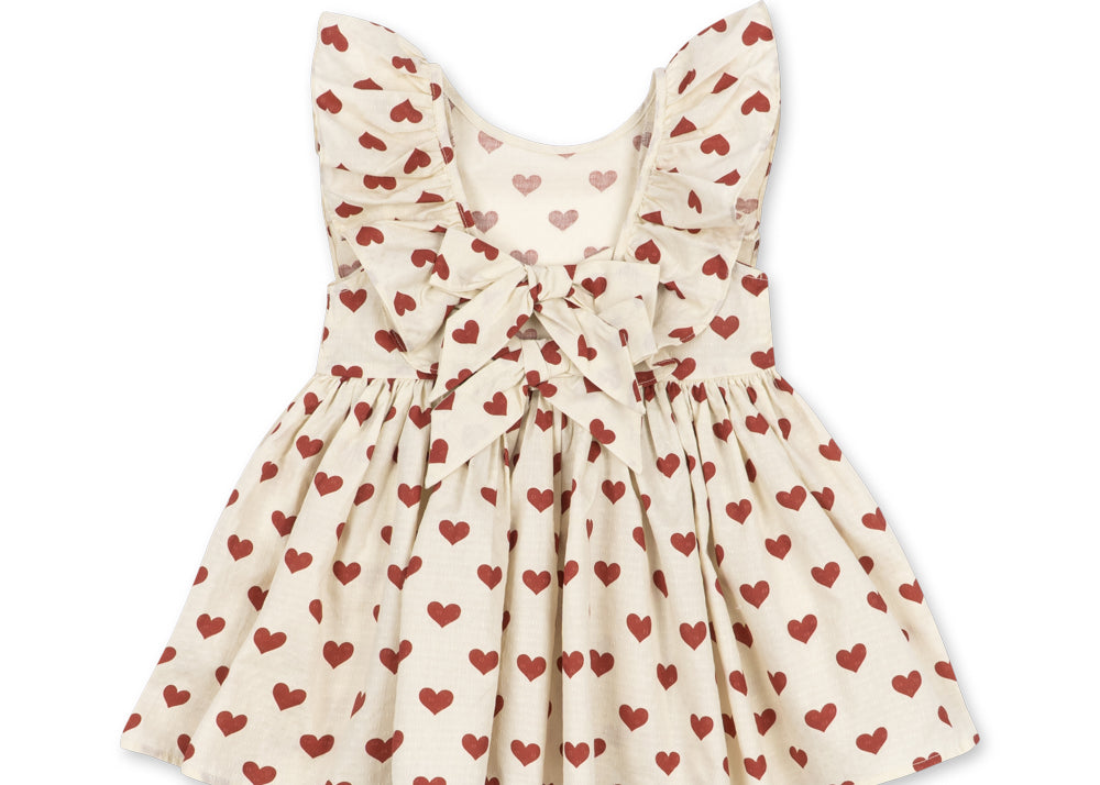 Konges Sløjd A/S WOVEN DRESSES amour rouge