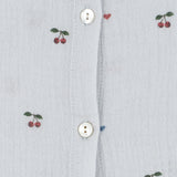 Konges Sløjd A/S WOVEN SHORT SLEEVE SHIRTS cherry blue coeur