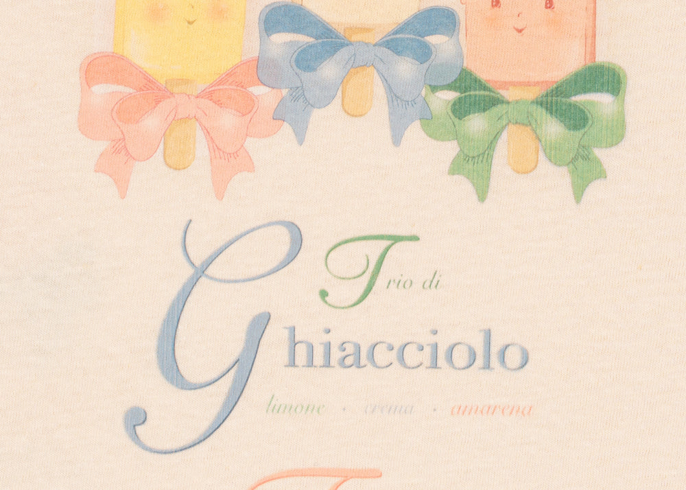 Konges Sløjd A/S JERSEY T-SHIRTS ecru/ghiacciolo