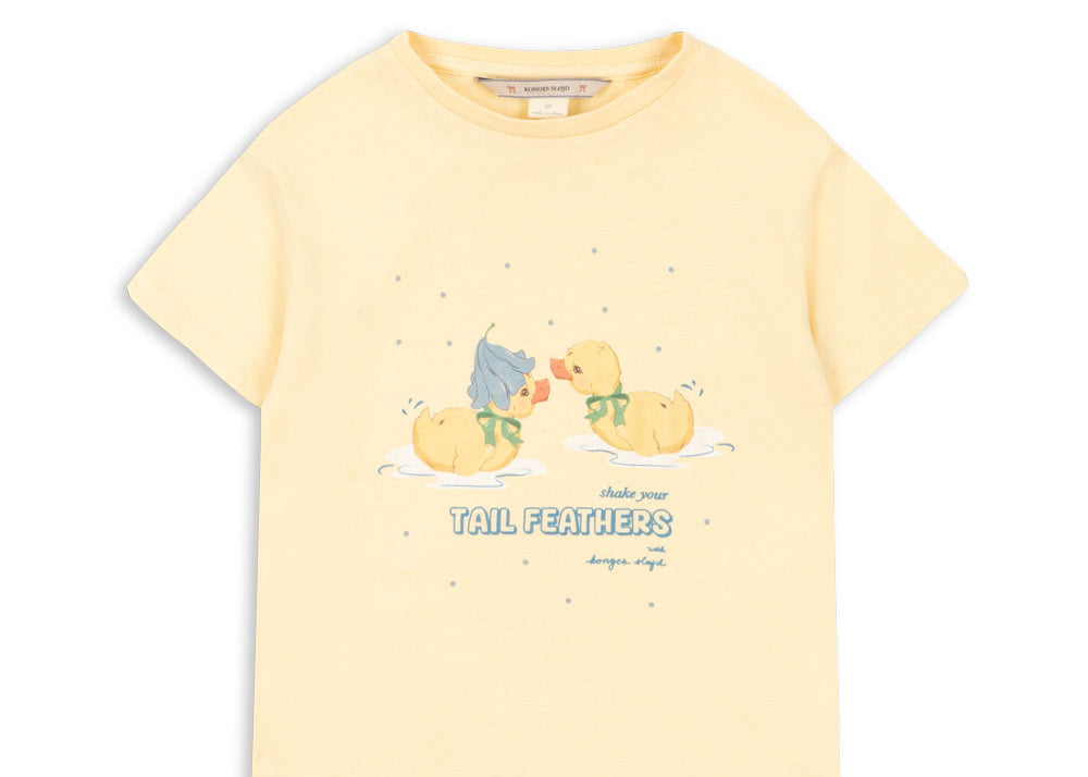 Konges Sløjd A/S JERSEY T-SHIRTS banana crepe