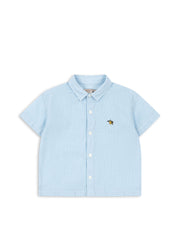 Konges Sløjd A/S WOVEN SHORT SLEEVE SHIRTS blue check