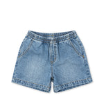 Konges Sløjd A/S WOVEN SHORTS & BLOOMERS denim blue