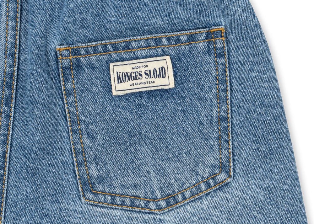 Konges Sløjd A/S WOVEN SHORTS & BLOOMERS denim blue