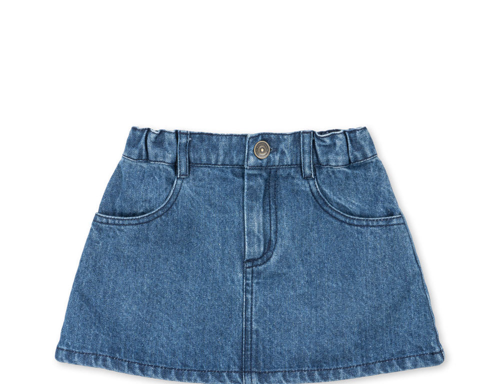 Konges Sløjd A/S WOVEN SKIRTS denim blue