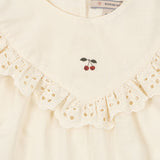 Konges Sløjd A/S WOVEN SHORT SLEEVE SHIRTS antique white