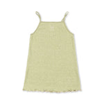 Konges Sløjd A/S JERSEY DRESSES pale olive green