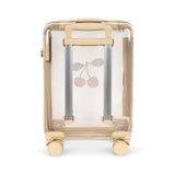 Konges Sløjd A/S TRAVEL SUITCASE cherry transparent