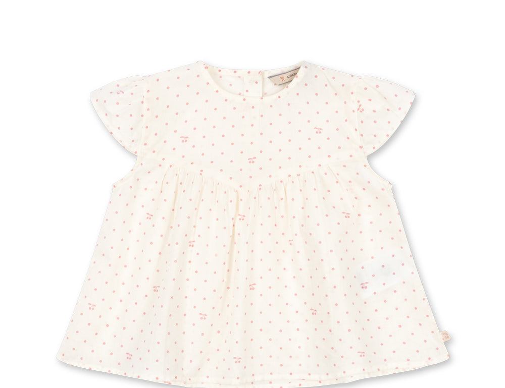 Konges Sløjd A/S WOVEN SHORT SLEEVE SHIRTS cherry dot